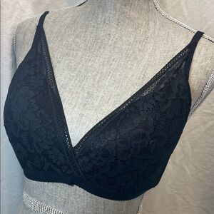 knix Black Floral Lace